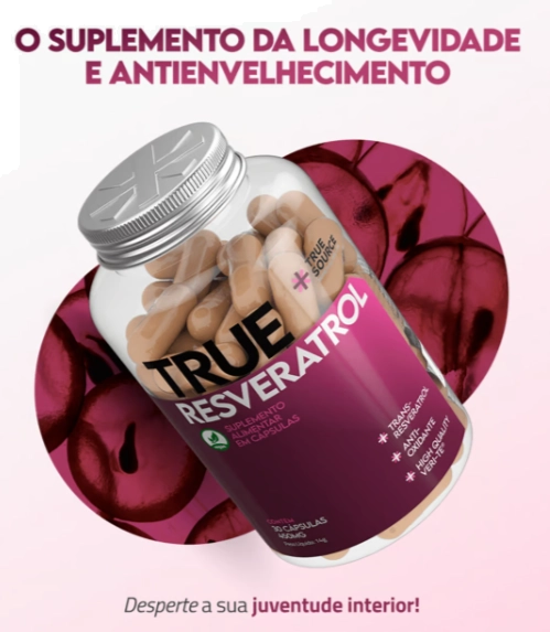 True Resveratrol, 450mg,  30 Cápsulas, True Source