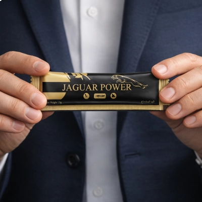 Mel Estimulante, 12 sachês, 15g - Jaguar Power