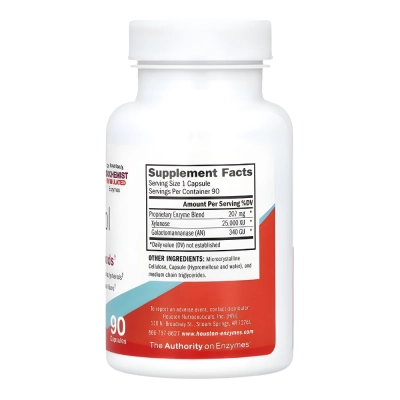 No-Fenol, Suplemento para Digestão de Polifenóis, 90 Cápsulas, Houston Enzymes