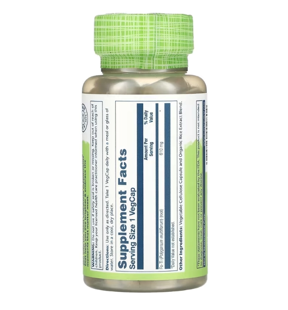 Fo-Ti, 610 mg, 100 VegCaps, Solaray