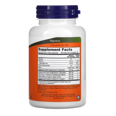 Candida Support, Saúde Intestinal, Cápsulas, Now