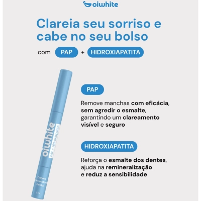 Caneta Clareadora Dental - Oiwhite