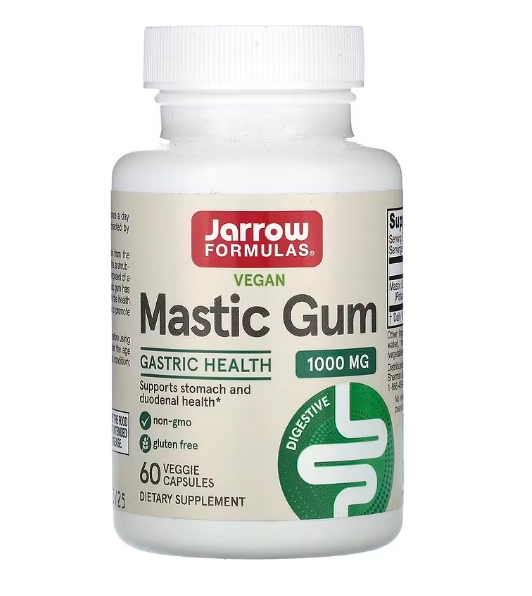 Mastic Gum, Goma de Mástique 1000mg, 60 Cápsulas, Jarrow Formulas