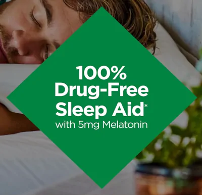 Melatonina 5mg Bi-Layer, 120 Comprimidos, Nature's Bounty