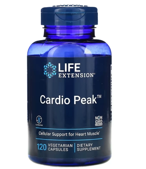 Cardio Peak, 120 Cápsulas, Life Extension