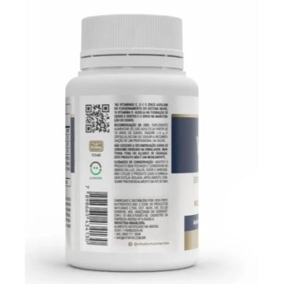Vitamina D3 + Vita  C + Zinco, 60 Cápsulas, Vitafor