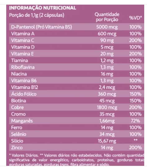 Polivitamínico  HairSkin & Nails Supreme, 60 Cápsulas, Maxinutri 