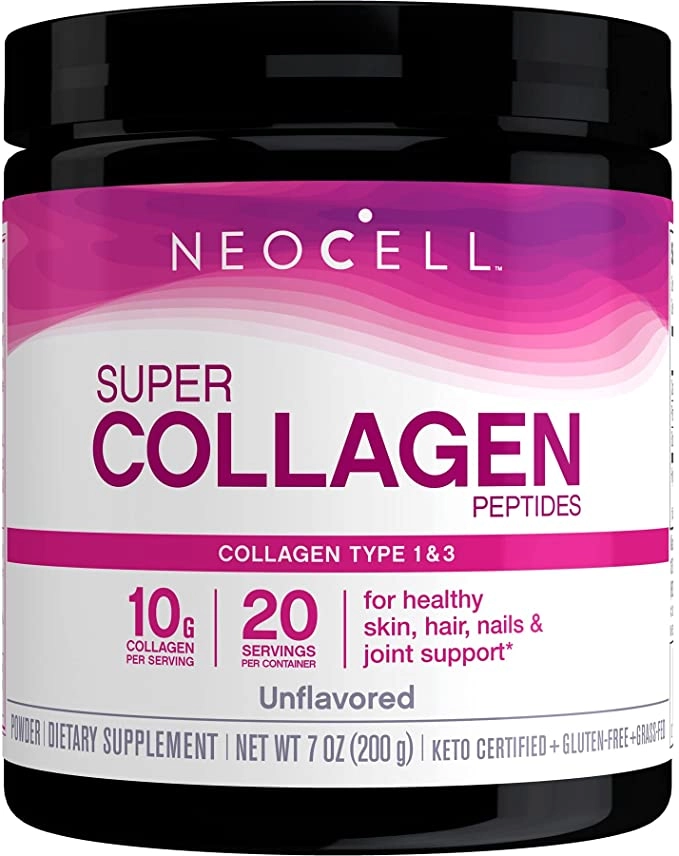 Colageno, ( Peptides) Tipo I E III 200g Neocell, Sabores