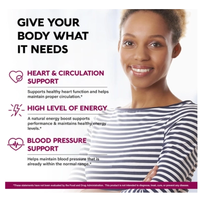 Blood Pressure Support, Beet Root 5 em 1, 120 Cápsulas, Nutra Harmony