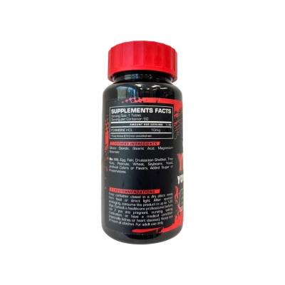 Yohmax Yohimbine, 10 Mg, 60 Tablets, BULL PHARMA