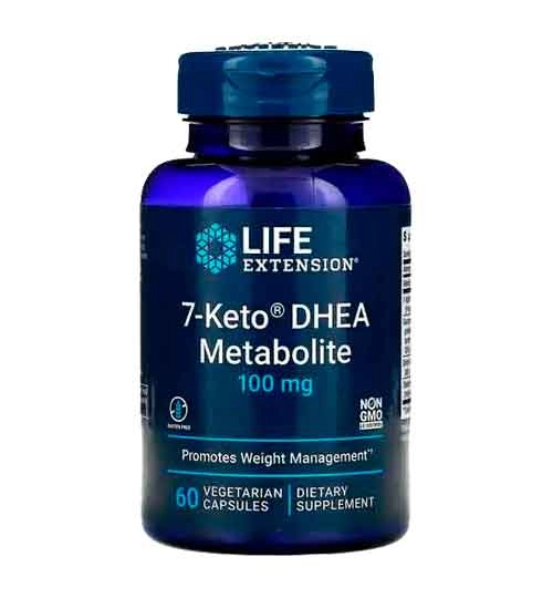 7-Keto DHEA Metabolite, 100mg, 60 Cápsulas, Life Extension