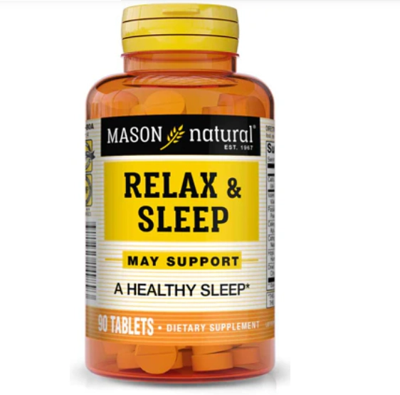 Relax & Sleep, 90 Comprimidos, Mason Natural