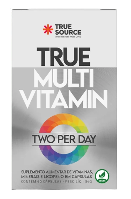True Multi Vitamin, Two Per Day, 60 Cápsulas, True Source