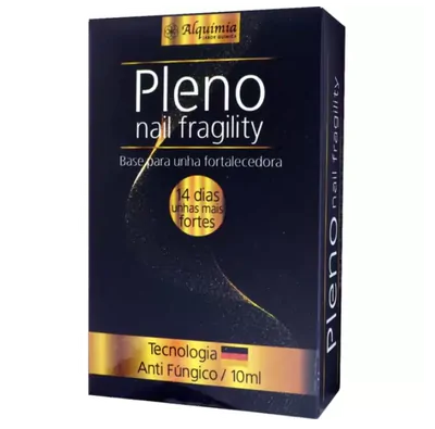 Pleno Nail Fragility, Fortalecedora antifúngica, 10Ml, alquimia