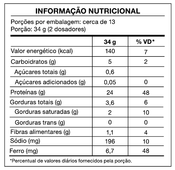 Proteína V-protein Plant Based, Sabor Doce de Leite, 450g, Bioroots