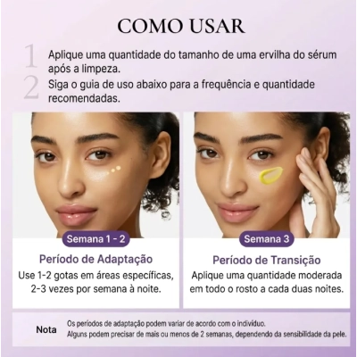 Sérum Potencializador de Retinol e NMN, 30ml, Medicube