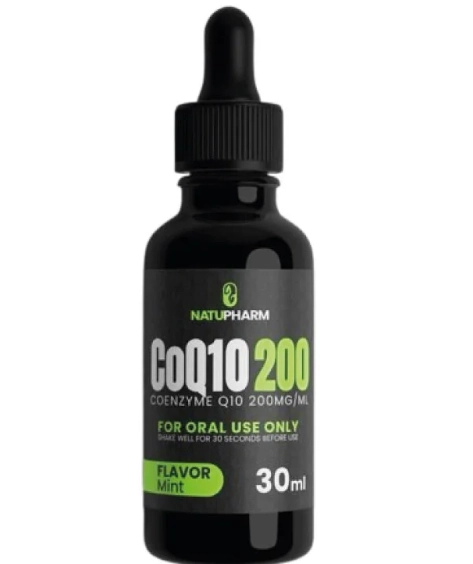 Coenzima CoQ10 200mg, 30ml, Natupharm