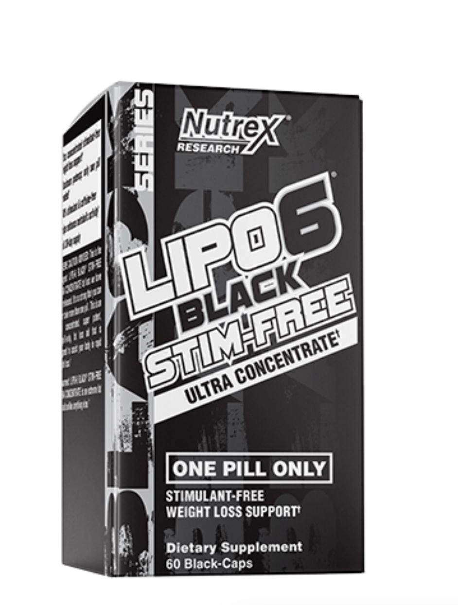Lipo 6 Black, Ultra Concentrado, 60 Cápsulas, Nutrex