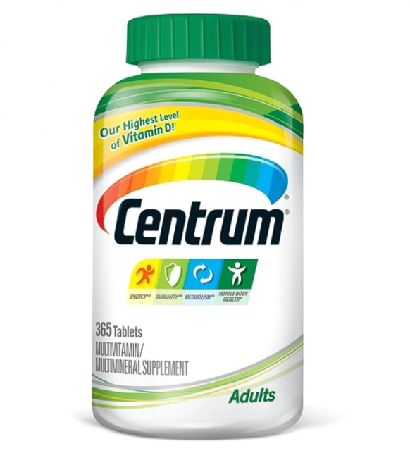 Centrum Adults, 365 comprimidos, Importado