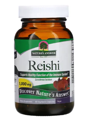 Reishi, 500mg, 60 Cápsulas, Nature's Answer