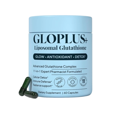 Liposomal Glutathione, 60 Cápsulas, Gloplus+ Liposomal Glutathione, 60 Cápsulas, Gloplus+