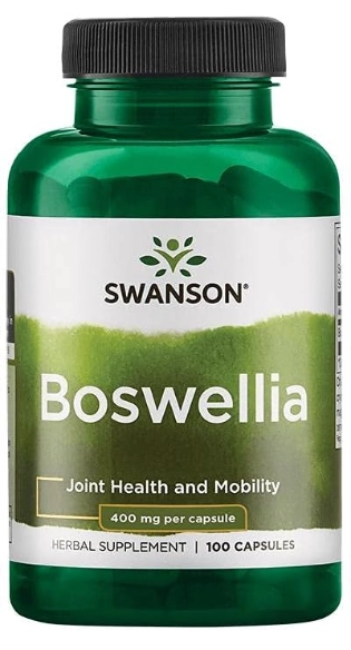 Boswellia 400mg, Suporte Articular, 100 Cápsulas, Swanson