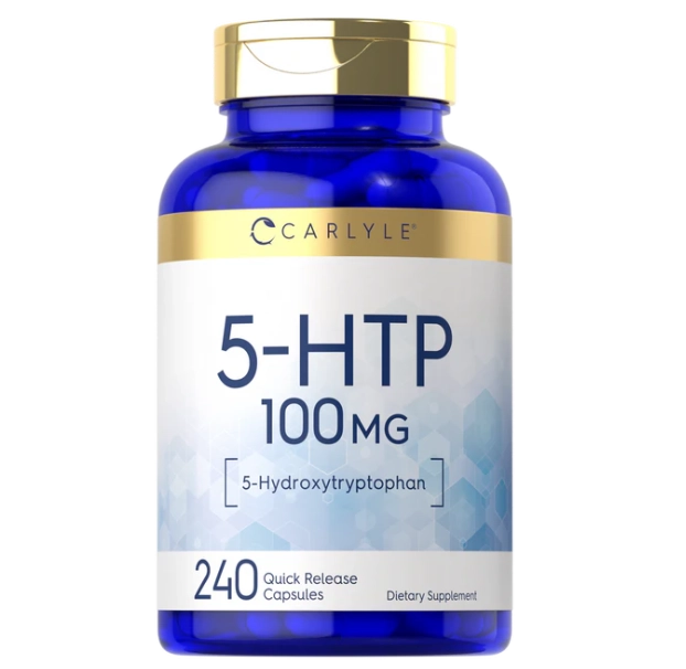 5-HTP  100mg, 240 Cápsulas, Carlyle