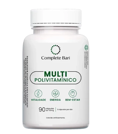 Multivitamínico Complete, 90 Cápsulas, Complete Bari