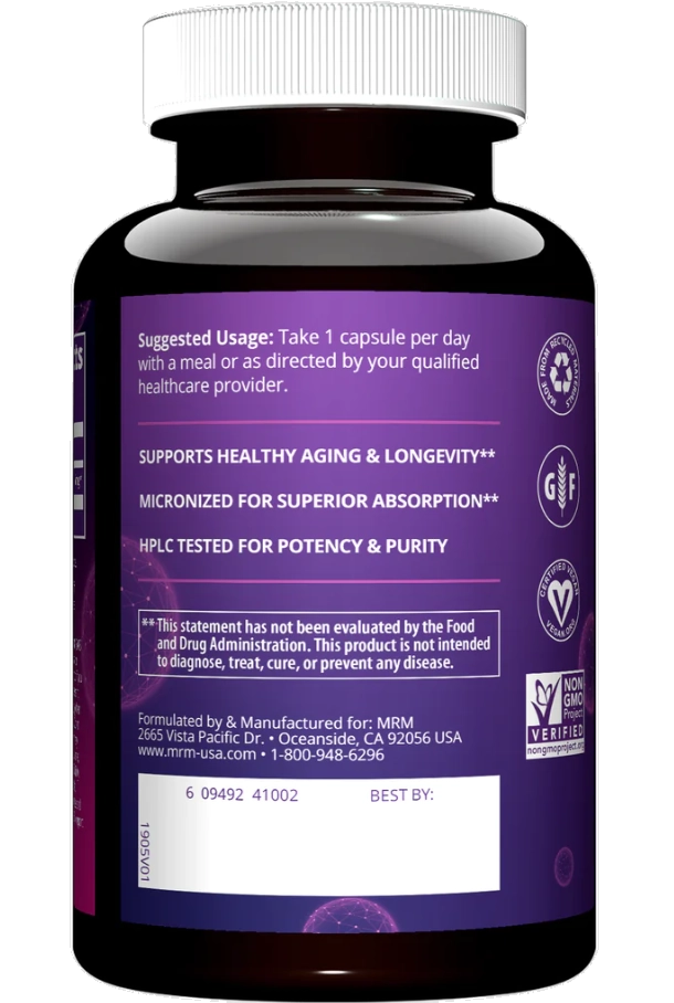 Dhea, 25MG, 90 Cápsulas, MRM Nutrition