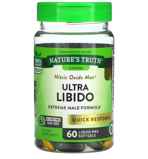 Ultra Libido, 60 Cápsulas, Nature's Truth