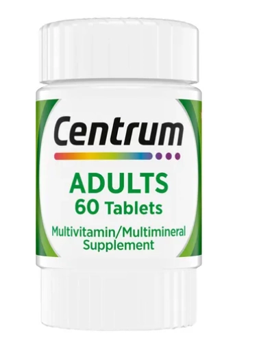 Centrum Adults, 60 comprimidos, Importado