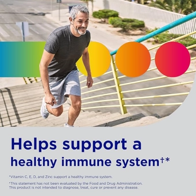 Centrum Silver Men 50+, Vitaminas para Homens 50+, Energia, Imunidade e Vitalidade, Centrum
