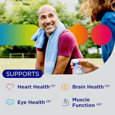 Centrum Silver Men 50+, Vitaminas para Homens 50+, Energia, Imunidade e Vitalidade, Centrum