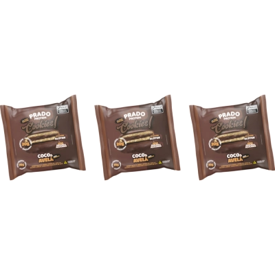Cookie Proteico, Sabores, 3 unidades, Prado Protein