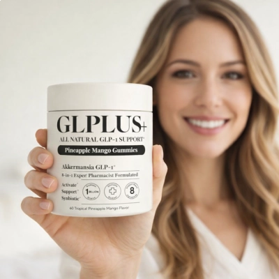 Akkermansia GLP-1, Pineapple Mango Gummies, 60 Gummies,GLPLUS+ 