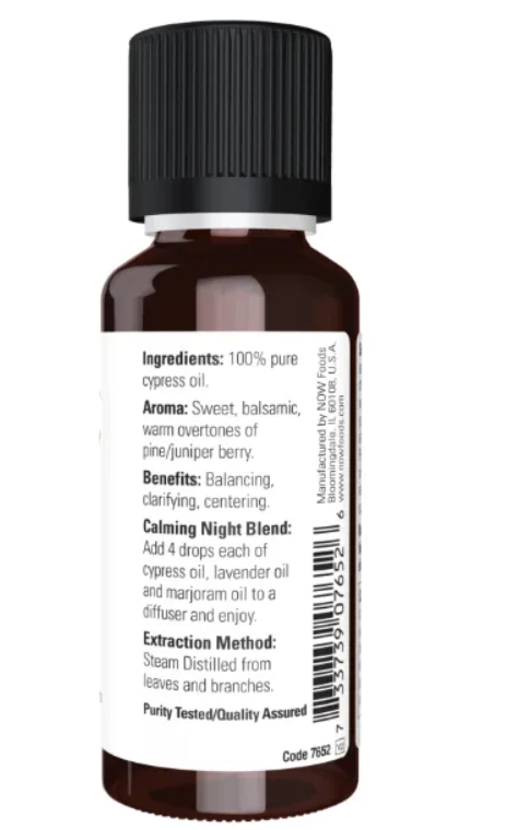 Óleos Essenciais, Aromaterapia com Fragrâncias Variadas. 30ml, Now