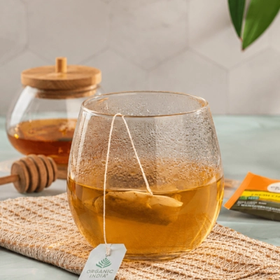 Chá Fresh Camomile, 18 Sachês, Organic India