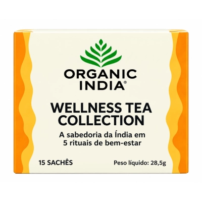 Chá Wellness Collection, 15 Sachês, Organic India