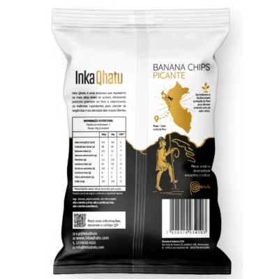Chips de Batata Crocantes e Naturais - Inka Qhatu