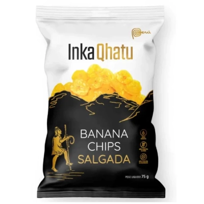 Chips de Batata Crocantes e Naturais - Inka Qhatu