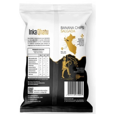 Chips de Batata Crocantes e Naturais - Inka Qhatu