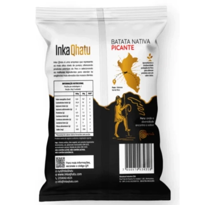 Chips de Batata Crocantes e Naturais - Inka Qhatu
