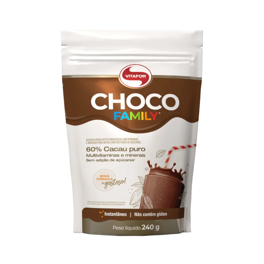 Choco Family Pouch 240g - Vitafor