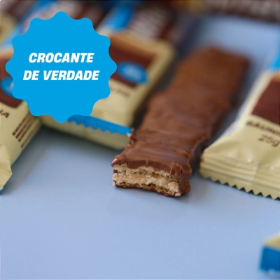 Chocowheyfer Proteico, Sabor Baunilha, 3 Unidades, 25g Cada, +Mu