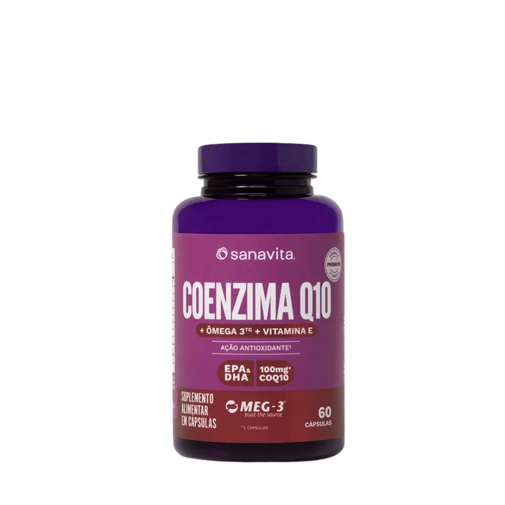 Coenzima Q10, 60 Cápsulas - Sanavita