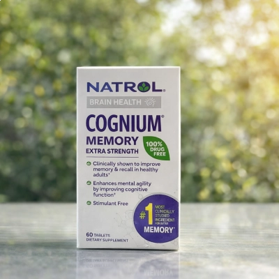 Cognium, Força Extra, 200 mg, 60 Comprimidos, Natrol