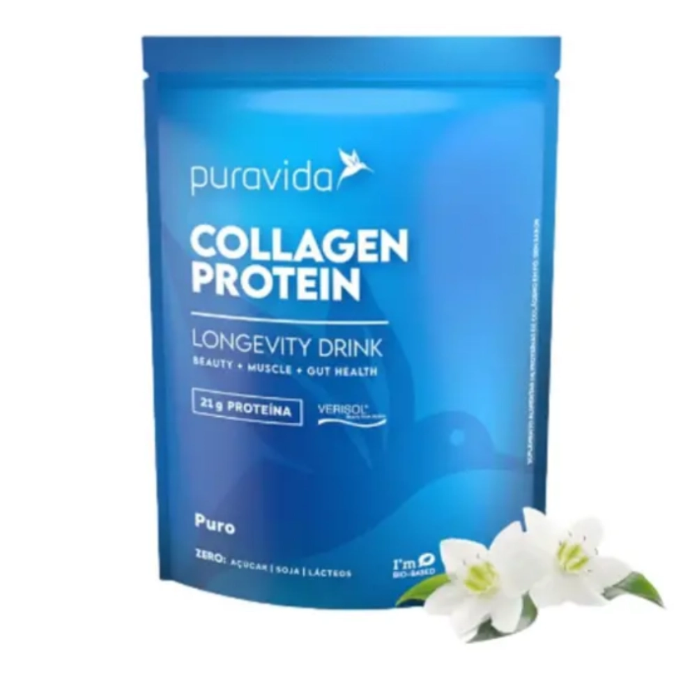 Collagen Protein, Longevity Drink Verisol Sachê 23g - Puravida