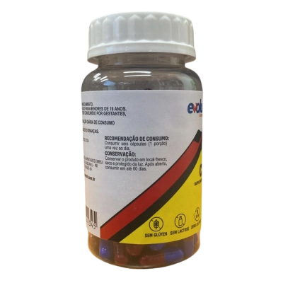 Creatina, 120 Cápsulas, Evolue Supplements