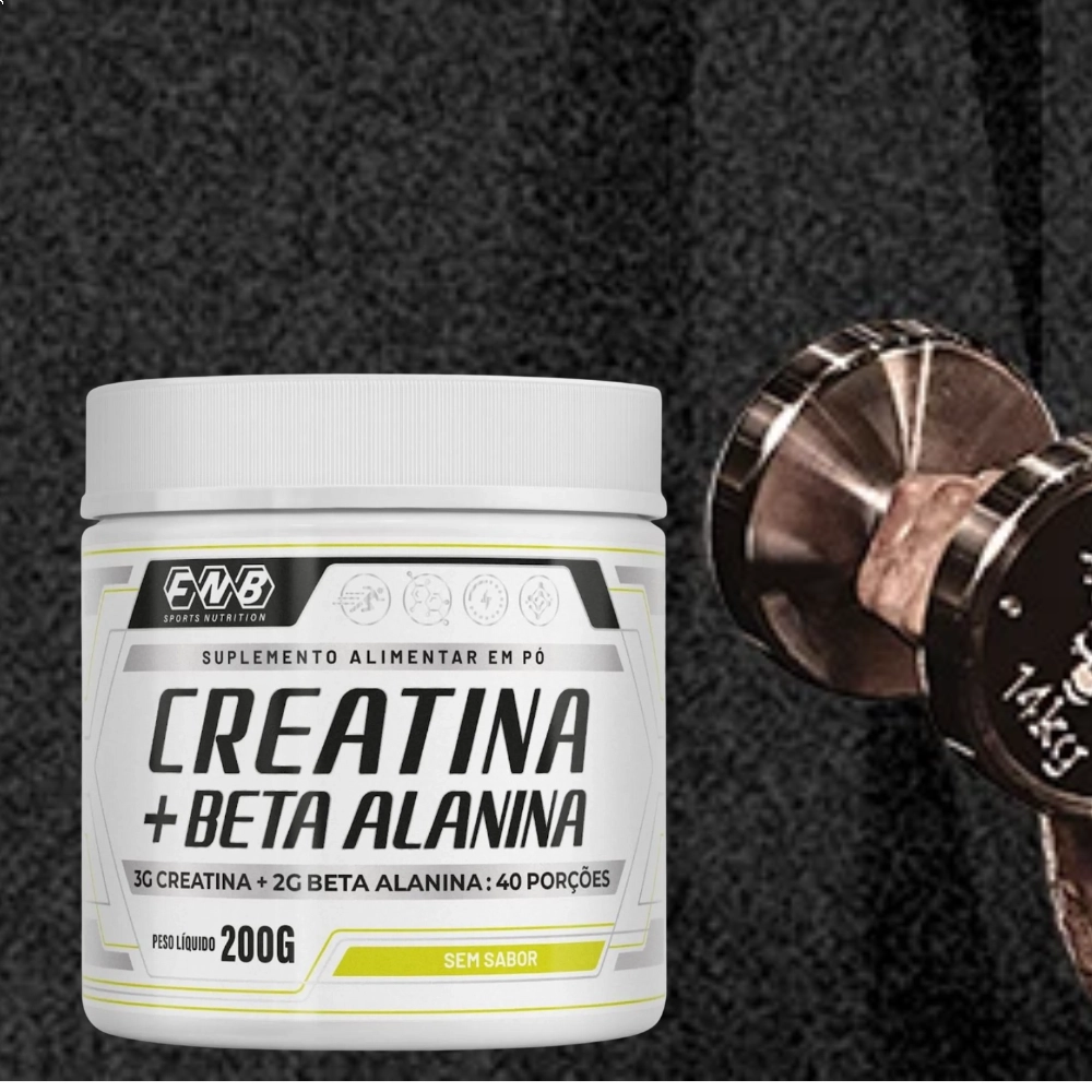 Creatina com Beta Alanina 200g - FNB Sports