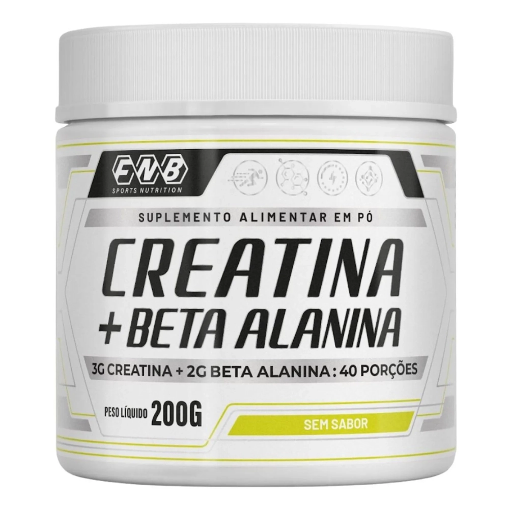 Creatina com Beta Alanina 200g - FNB Sports